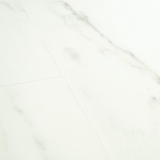 Виниловая плитка ПВХ quick step livyn Ambient Click 32 Белый мрамор каррара